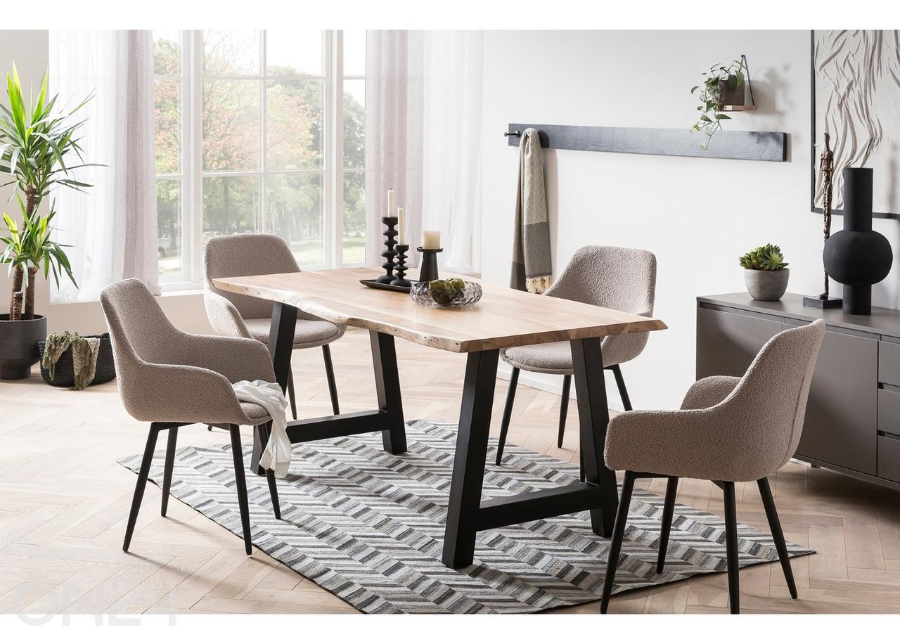Ruokapöydän tuolit Baily, 2 kpl kuvasuurennos
