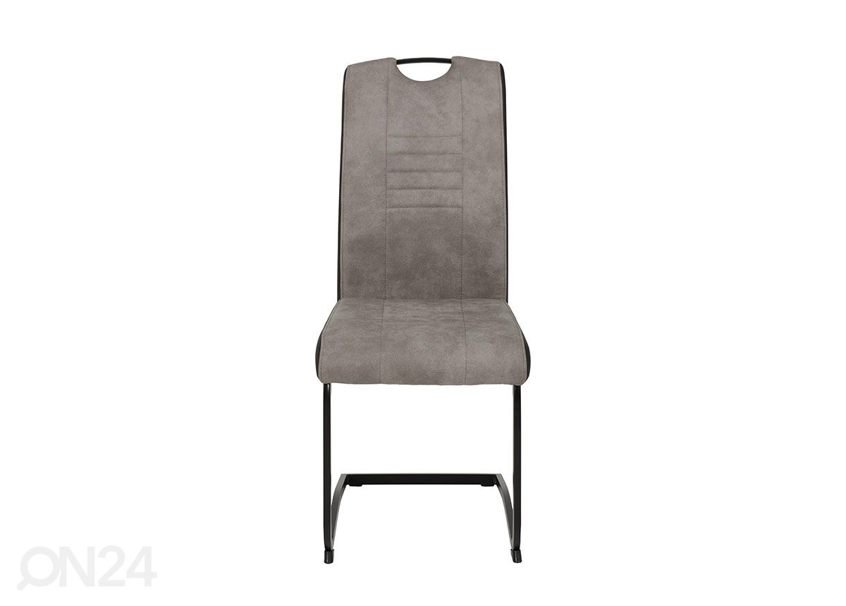 Ruokapöydän tuolit Tabea 4 kpl, vintage harmaa/ musta kuvasuurennos