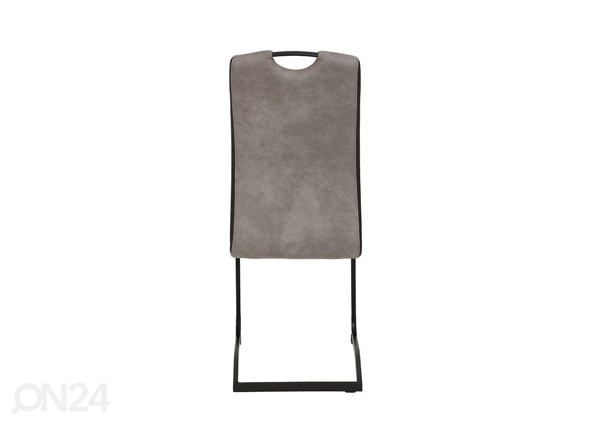 Ruokapöydän tuolit Tabea 4 kpl, vintage harmaa/ musta kuvasuurennos