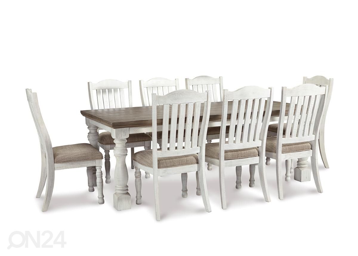 Ruokapöytä 107x213 cm kuvasuurennos