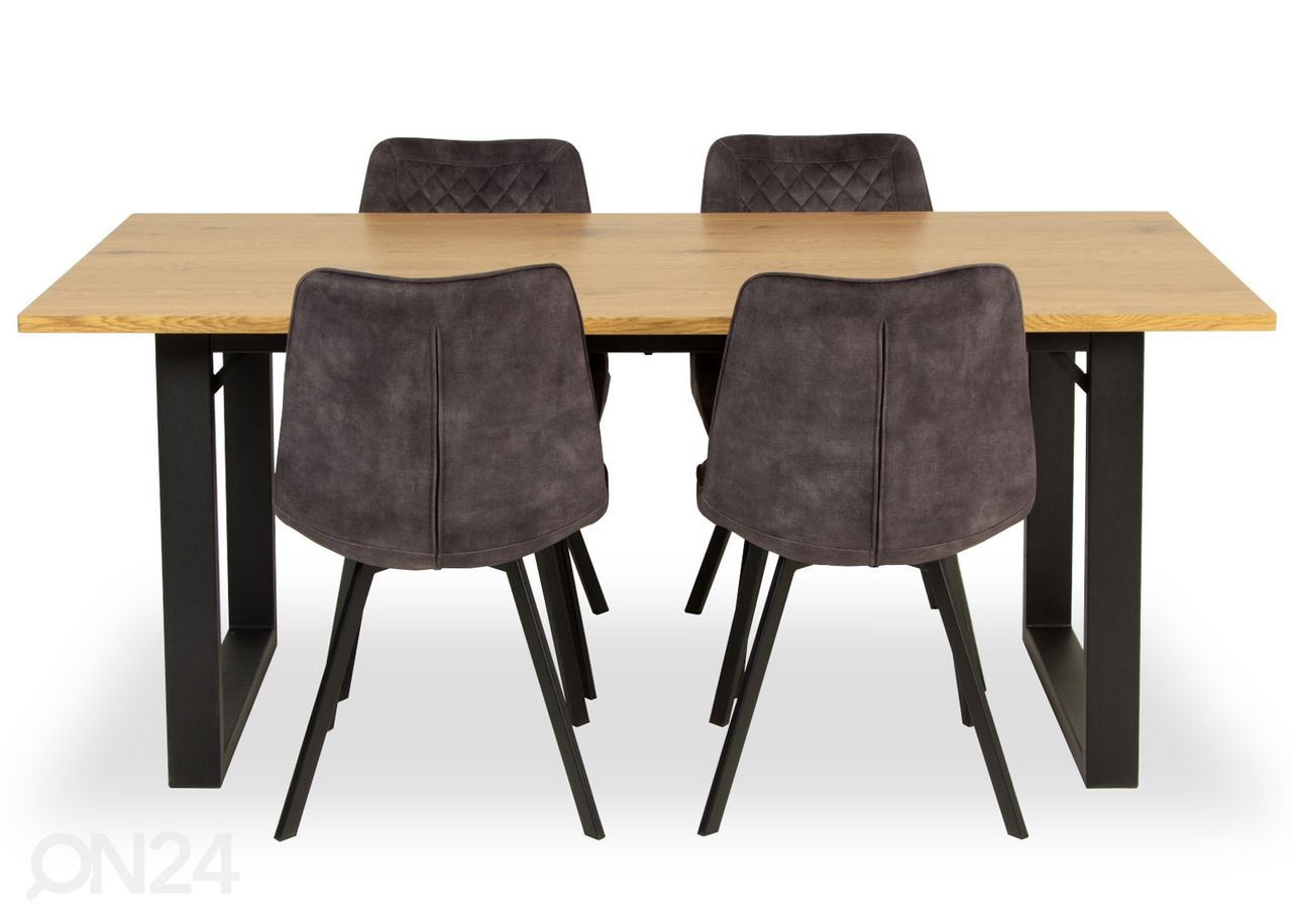Ruokapöytä 180x90 cm kuvasuurennos