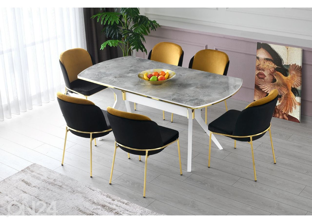 Ruokapöytä 180x90 cm kuvasuurennos