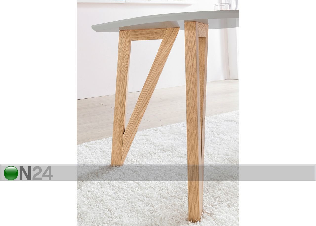 Ruokapöytä 200x90 cm kuvasuurennos
