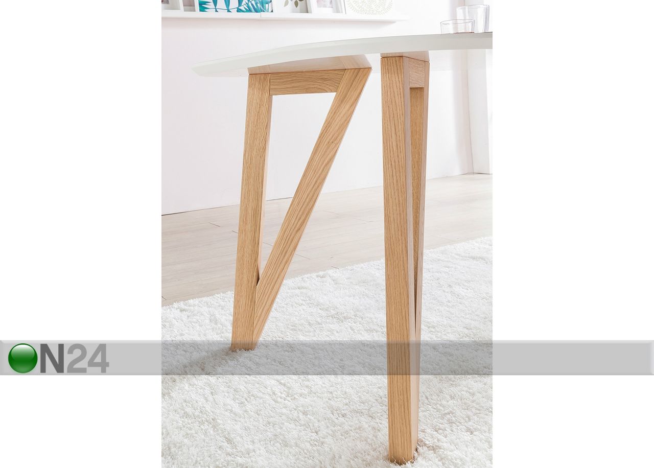 Ruokapöytä 200x90 cm kuvasuurennos