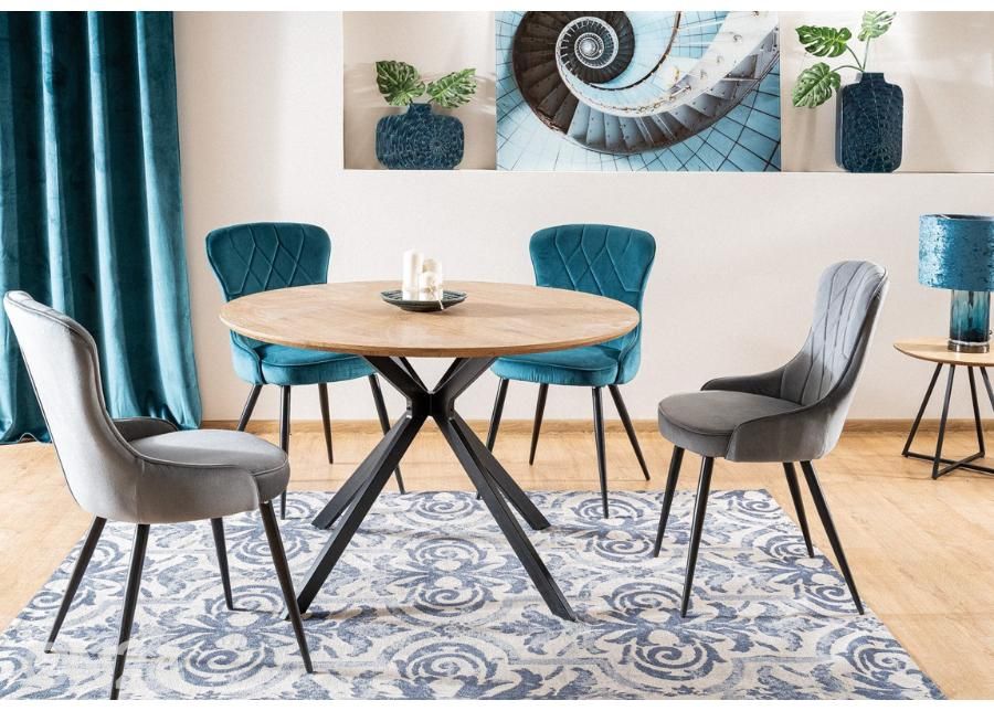 Ruokapöytä Astra Ø 120 cm kuvasuurennos