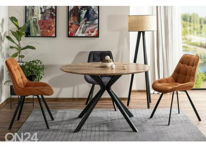 Ruokapöytä Astra Ø 120 cm kuvasuurennos