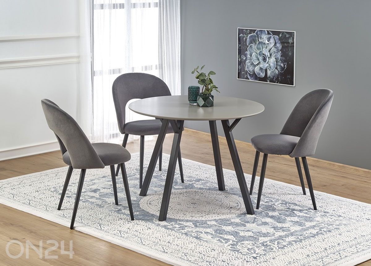 Ruokapöytä Balrog Ø 100 cm kuvasuurennos