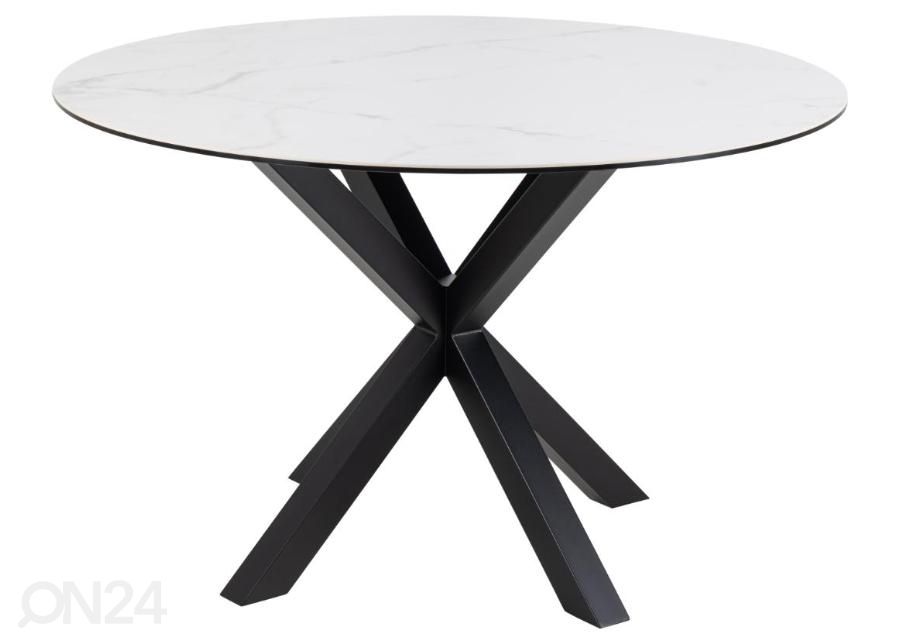 Ruokapöytä Beira Ø 119 cm kuvasuurennos