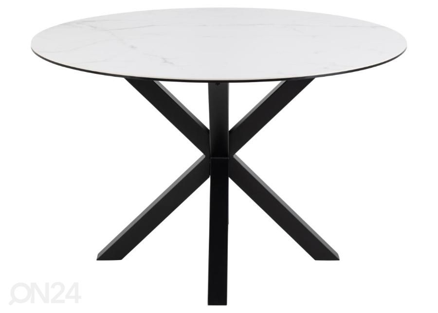 Ruokapöytä Beira Ø 119 cm kuvasuurennos