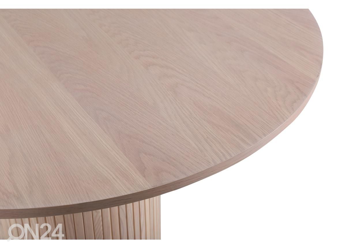 Ruokapöytä Bianca Ø 110 cm kuvasuurennos