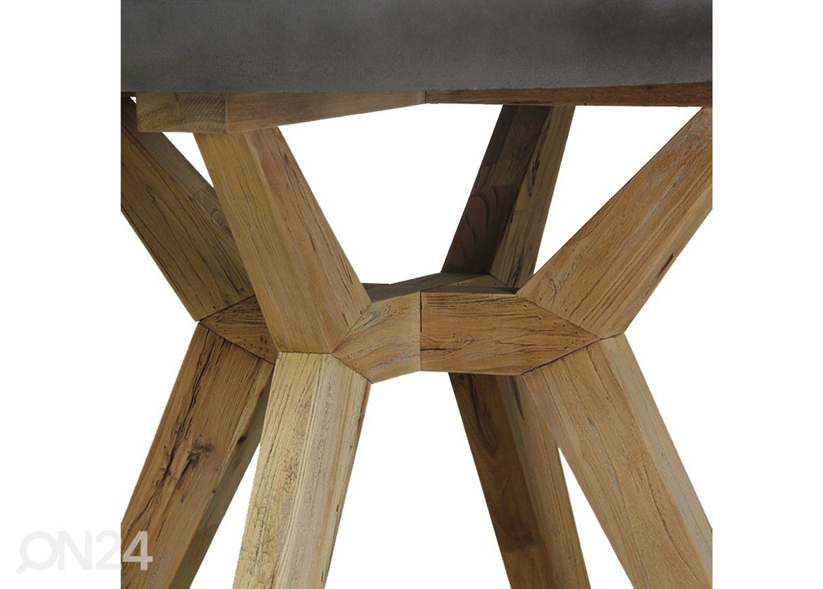 Ruokapöytä Concrete-150 Ø 150 cm kuvasuurennos