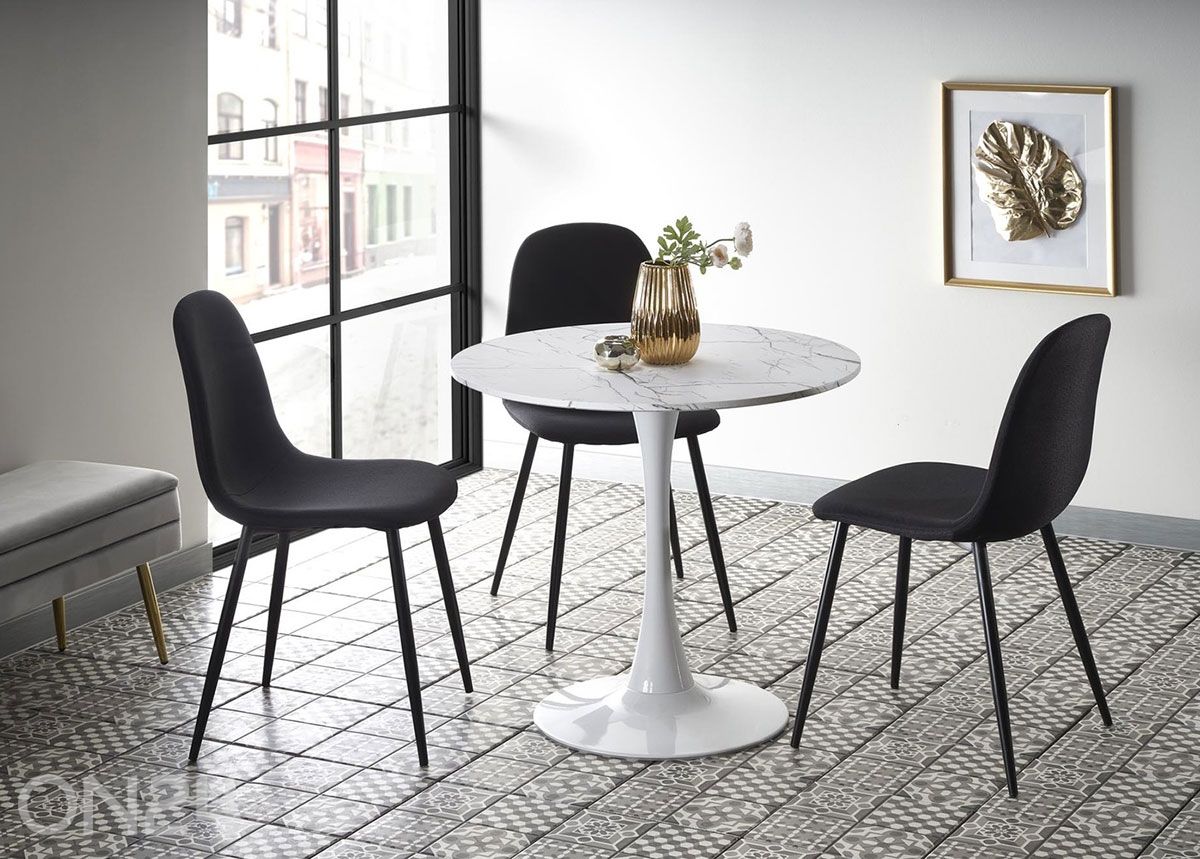 Ruokapöytä Denver Ø 80 cm kuvasuurennos