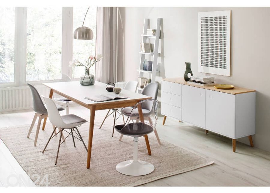 Ruokapöytä DOT 180x90 cm kuvasuurennos
