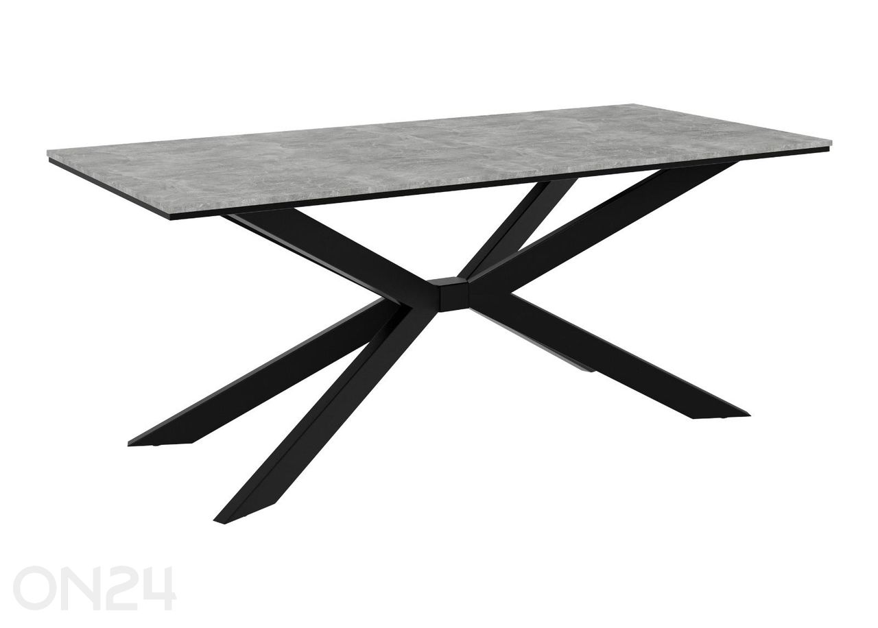 Ruokapöytä Flora 90x190 cm kuvasuurennos