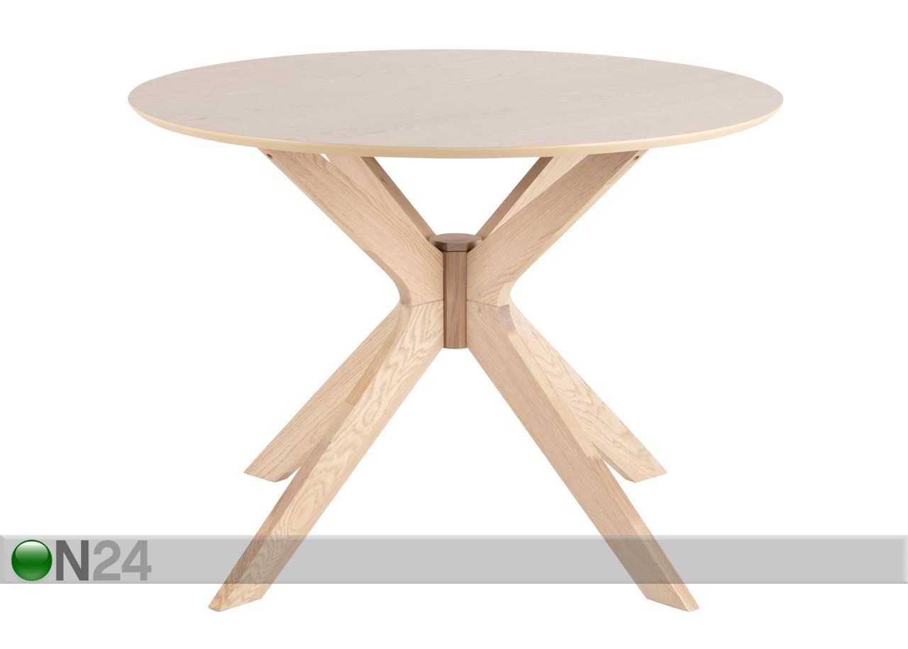 Ruokapöytä Fresno Ø 105 cm kuvasuurennos