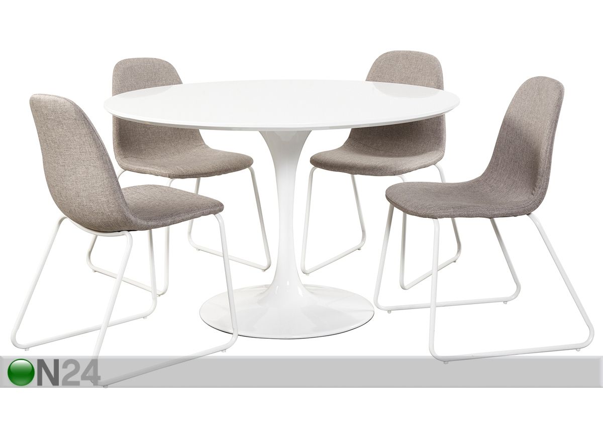 Ruokapöytä INDEX Ø 120 cm kuvasuurennos