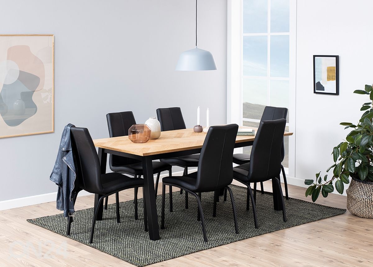 Ruokapöytä Lakeville 180x95 cm kuvasuurennos