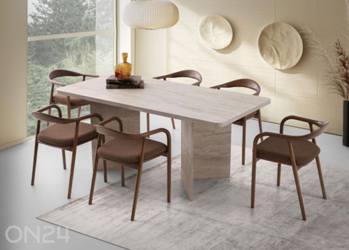 Ruokapöytä Loft 90x180 cm kuvasuurennos