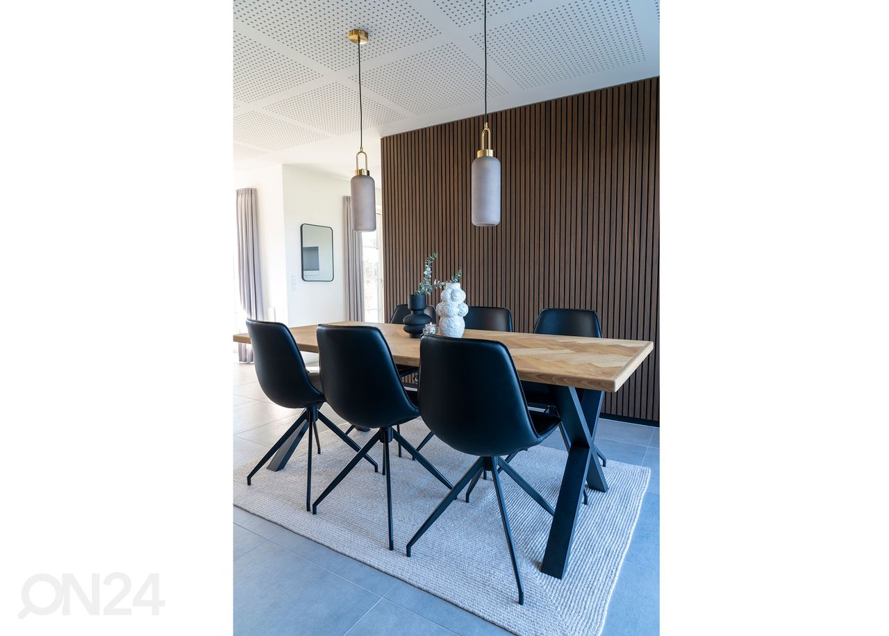 Ruokapöytä Mulhouse 95x200 cm kuvasuurennos