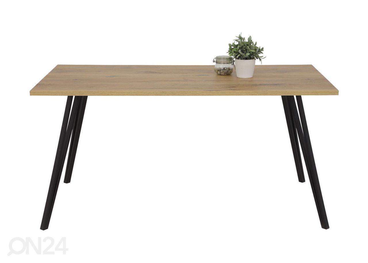 Ruokapöytä Oksana 90x160 cm kuvasuurennos