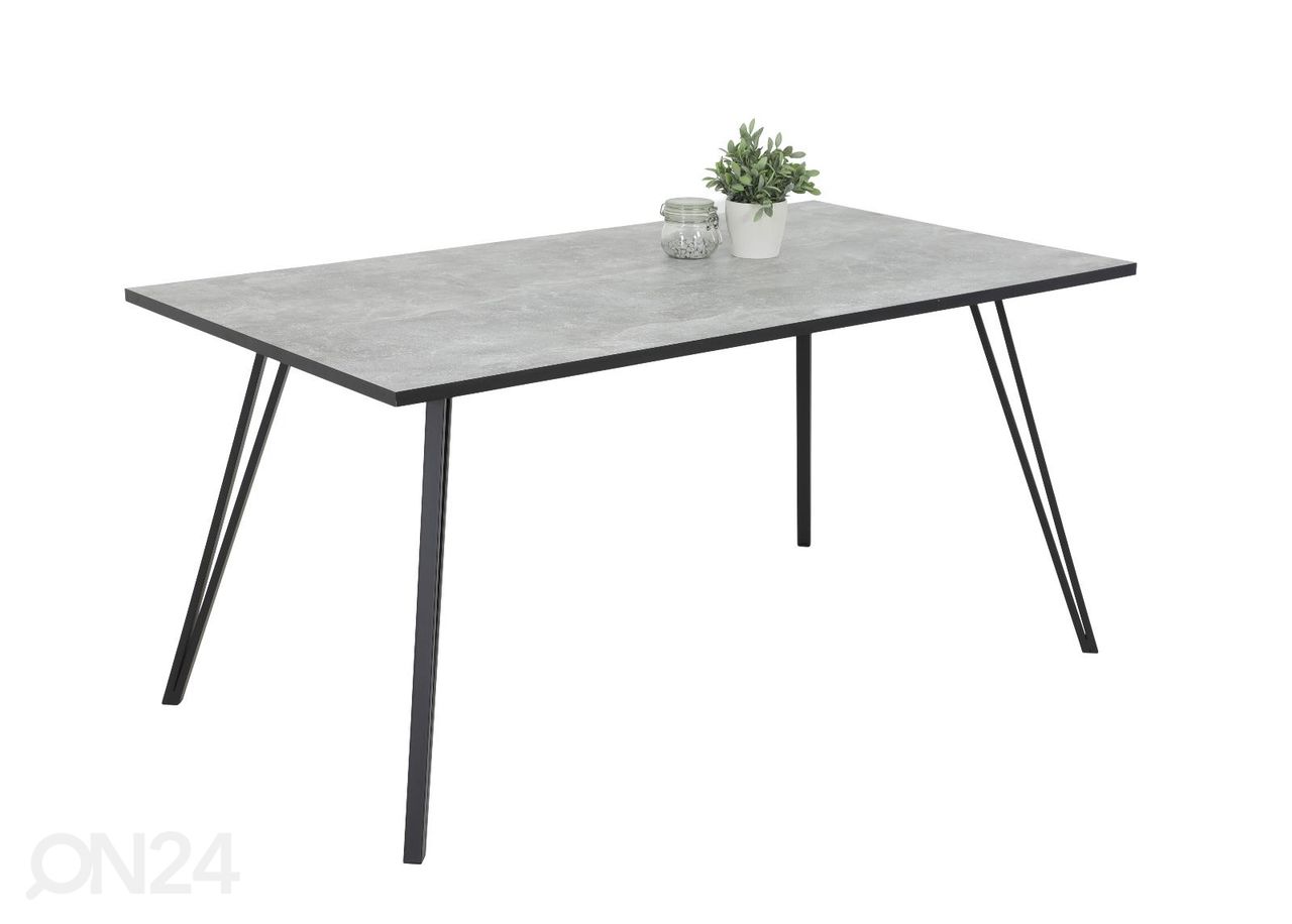 Ruokapöytä Oksana 90x160 cm kuvasuurennos