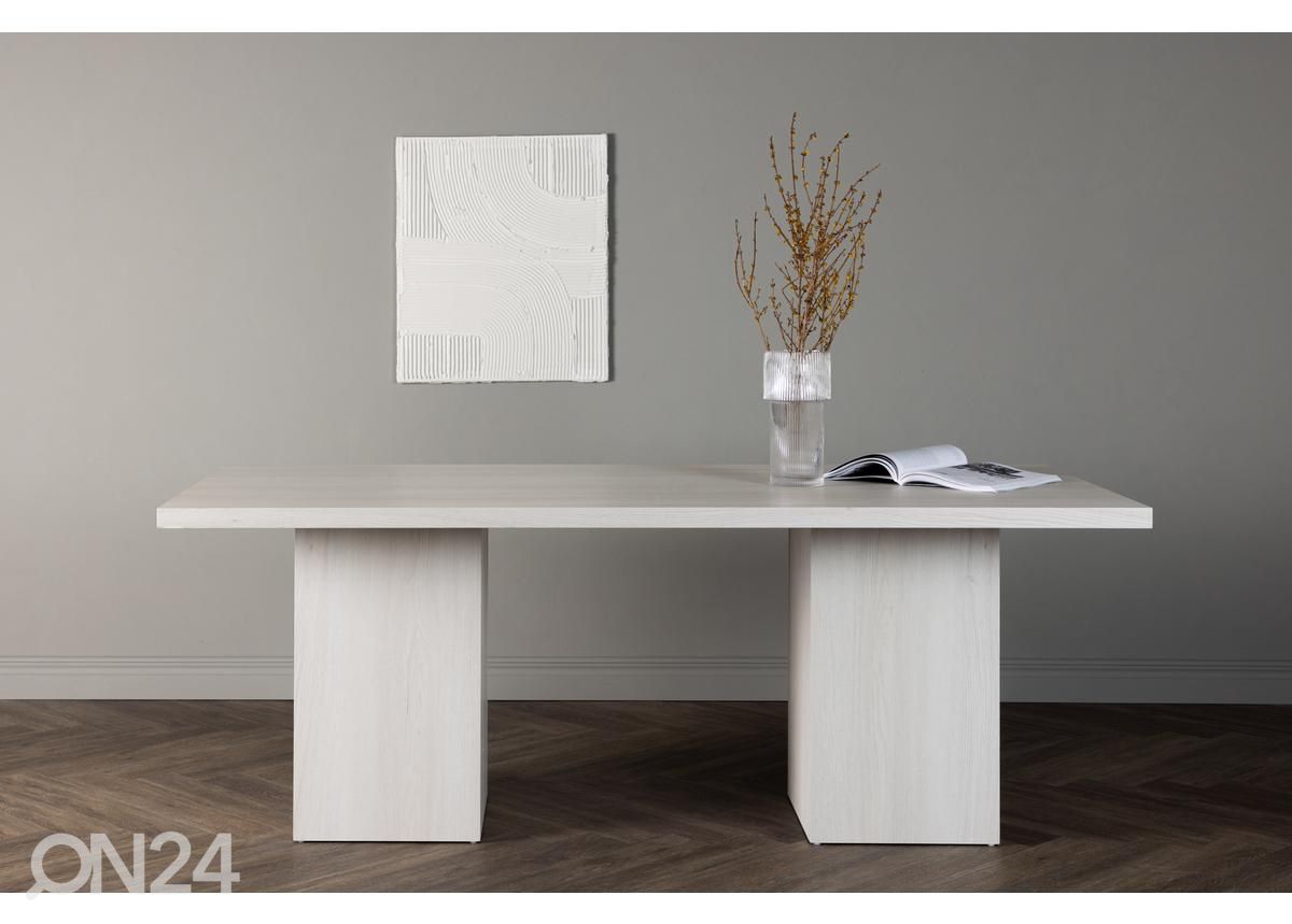 Ruokapöytä Olga 200x90 cm kuvasuurennos