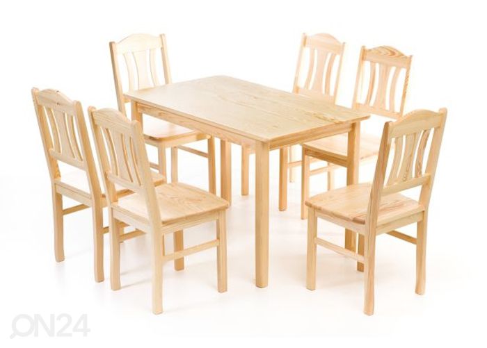 Ruokapöytä PER 120x70 cm kuvasuurennos