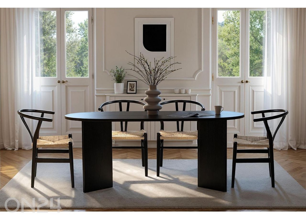 Ruokapöytä Sablin 89,5x180 cm kuvasuurennos