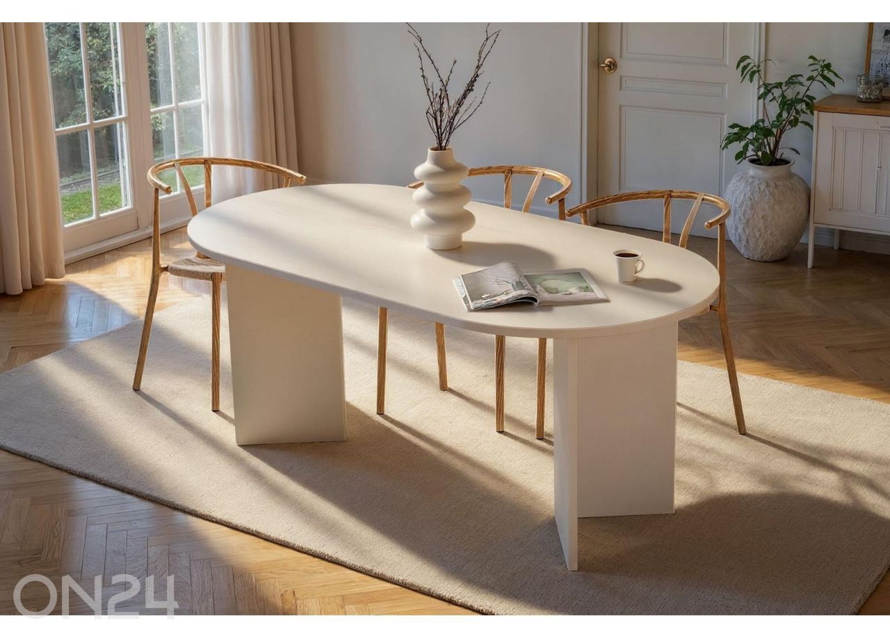 Ruokapöytä Sablin 89,5x180 cm kuvasuurennos