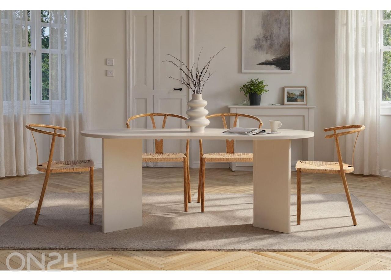 Ruokapöytä Sablin 89,5x180 cm kuvasuurennos