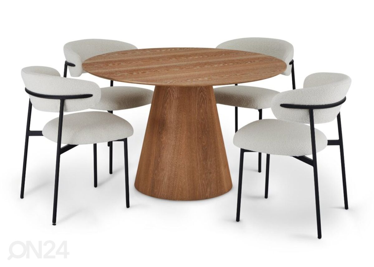 Ruokapöytä Tango Ø 120 cm kuvasuurennos