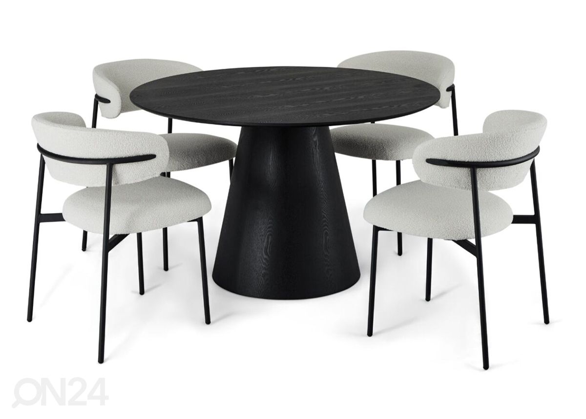 Ruokapöytä Tango Ø 120 cm kuvasuurennos