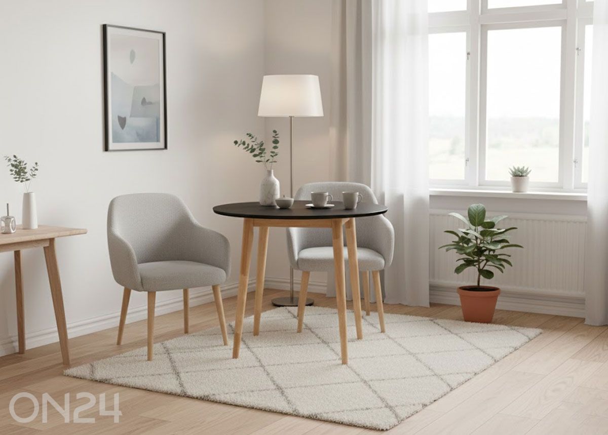 Ruokapöytä Veneto Ø 90 cm kuvasuurennos