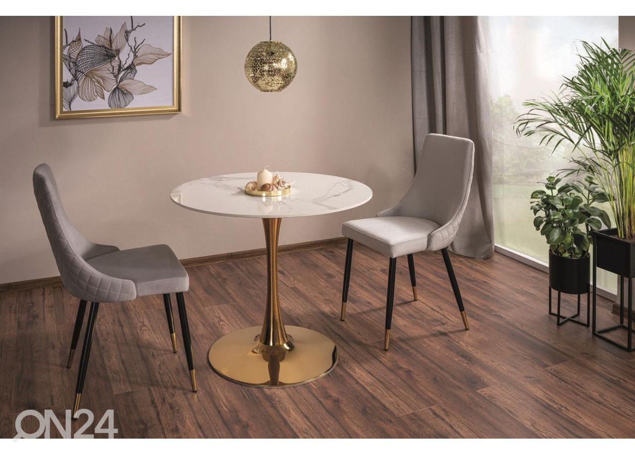 Ruokapöytä Verte Ø 90 cm kuvasuurennos