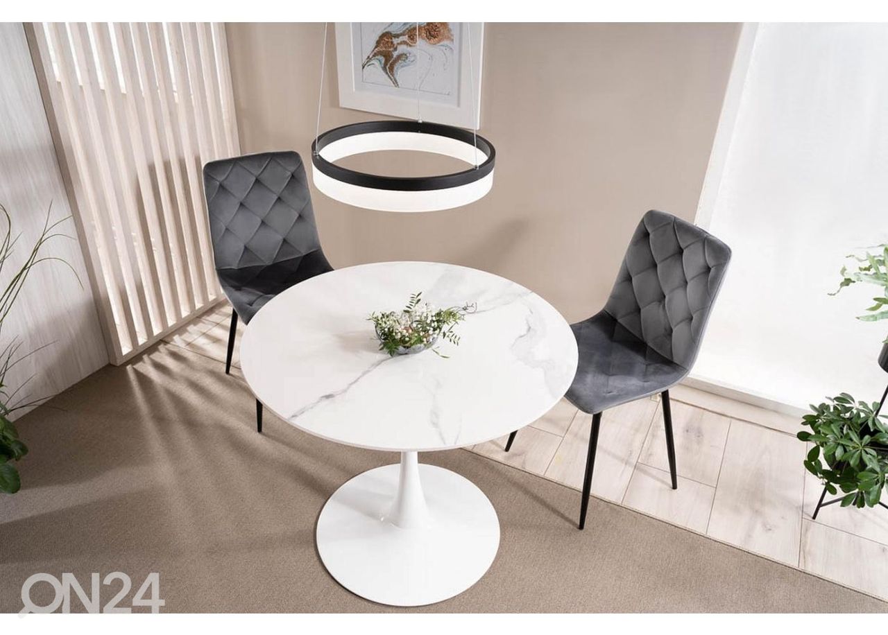 Ruokapöytä Verte Ø 90 cm kuvasuurennos