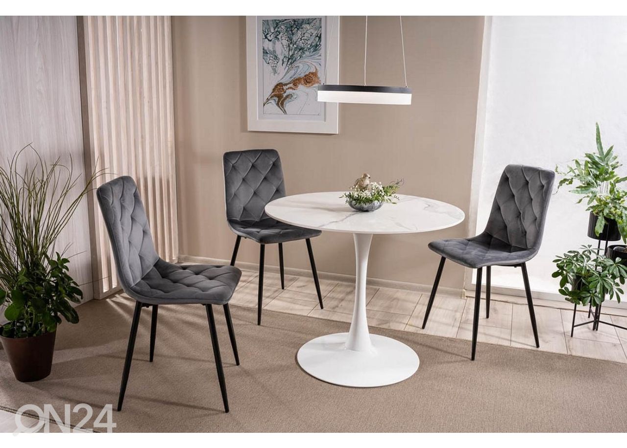 Ruokapöytä Verte Ø 90 cm kuvasuurennos