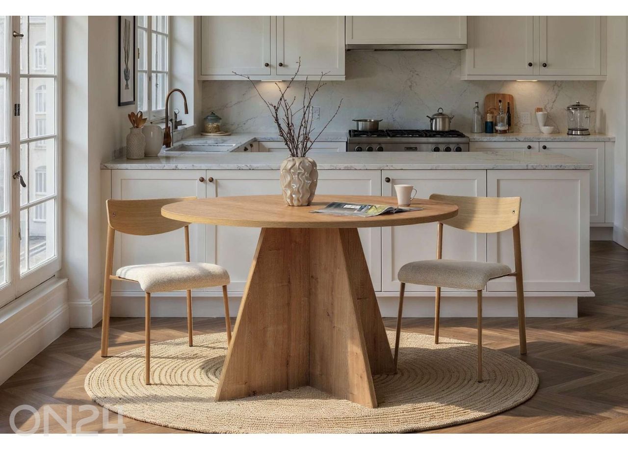 Ruokapöytä Virella Ø 120 cm kuvasuurennos