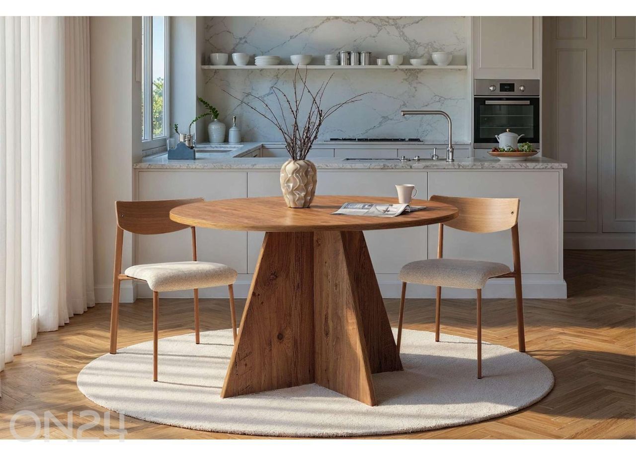 Ruokapöytä Virella Ø 120 cm kuvasuurennos