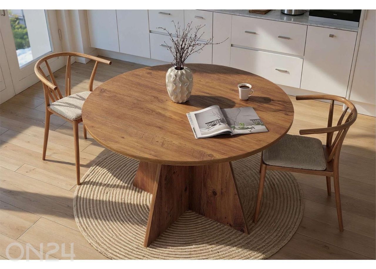 Ruokapöytä Virella Ø 120 cm kuvasuurennos