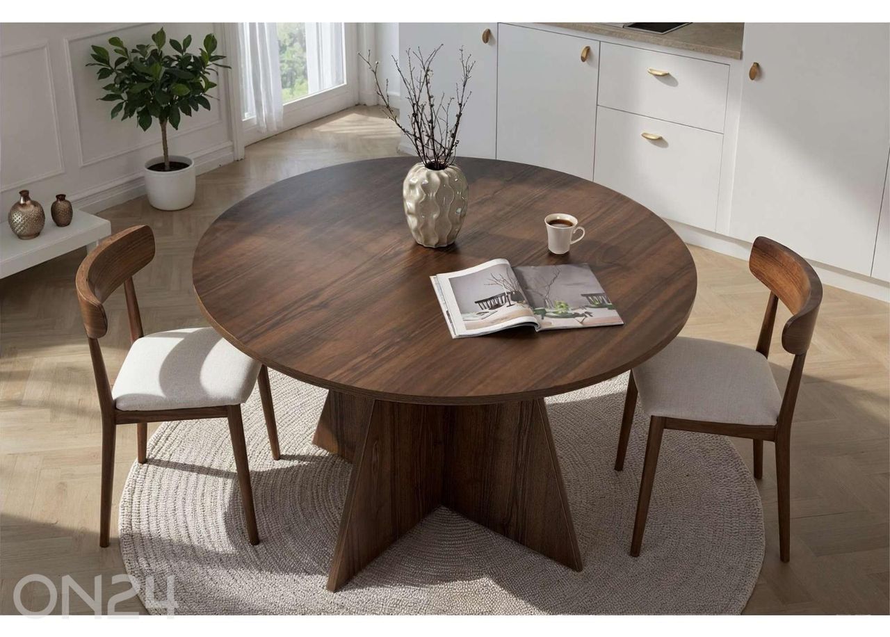 Ruokapöytä Virella Ø 120 cm kuvasuurennos