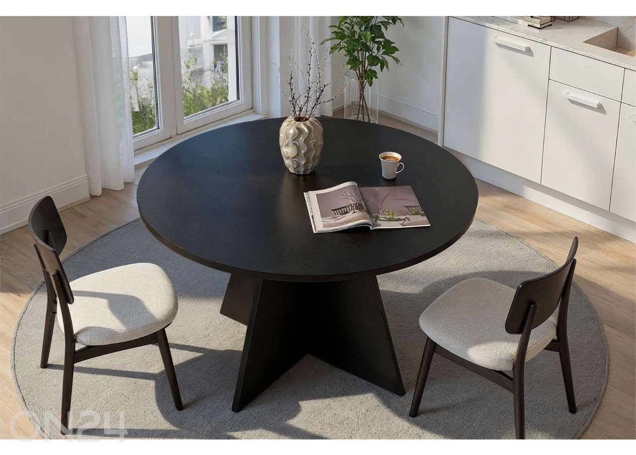 Ruokapöytä Virella Ø 120 cm kuvasuurennos