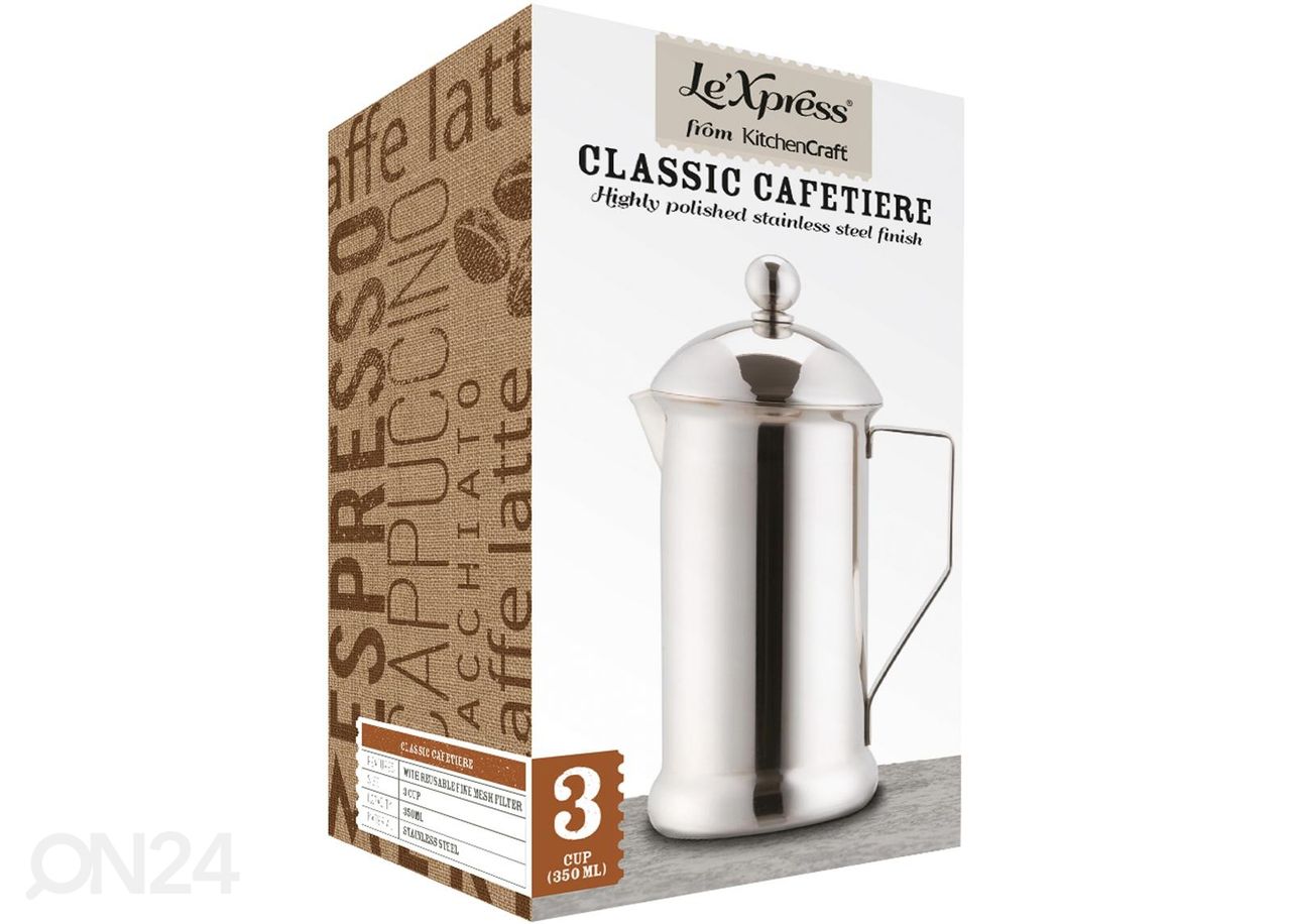 Ruostumaton pressopannu Le'Xpress 350 ml kuvasuurennos