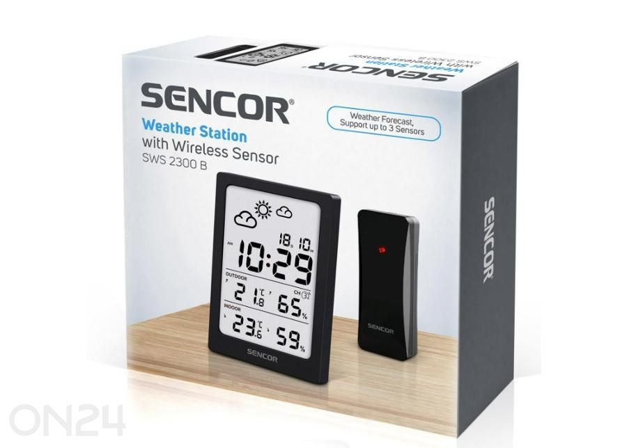 Sääasema Sencor SWS2300B kuvasuurennos