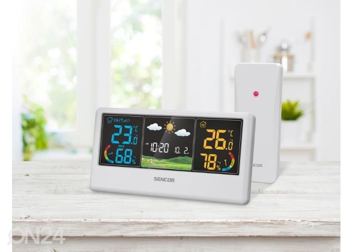 Sääasema Sencor SWS4100W, valkoinen kuvasuurennos
