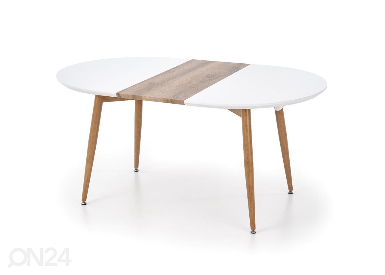 Säädettävä ruokapöytä Edward 100x120/200 cm kuvasuurennos