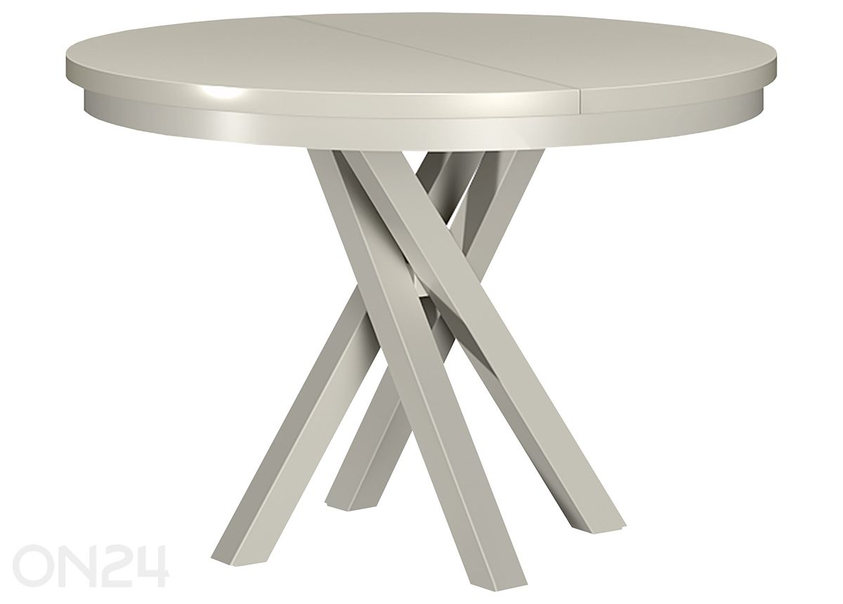 Säädettävä ruokapöytä Malumi 100x100/140 cm kuvasuurennos