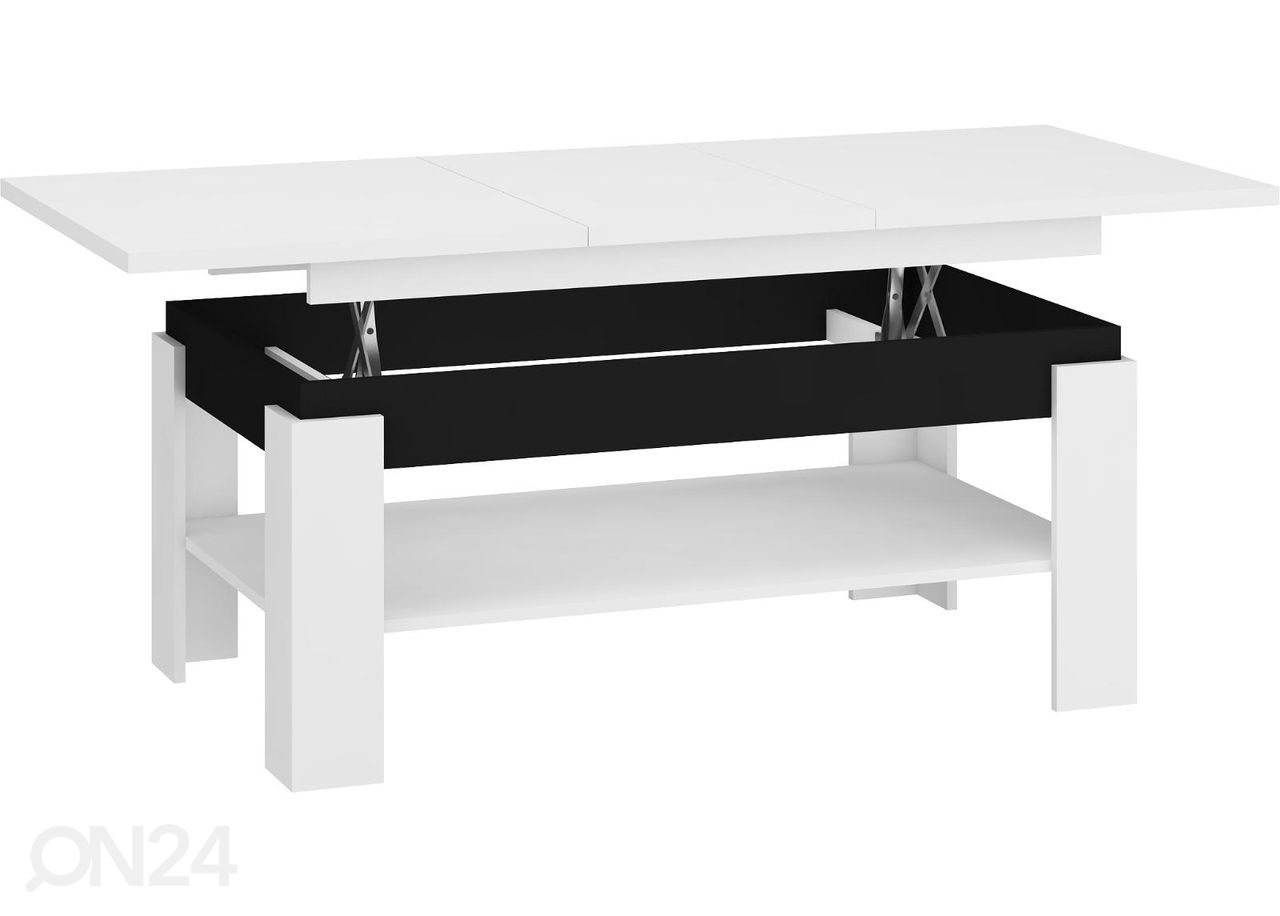 Säädettävä sohvapöytä 120/160x68 cm kuvasuurennos