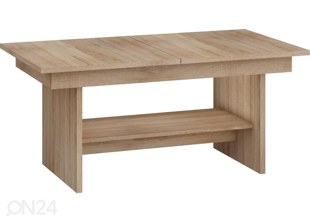 Säädettävä sohvapöytä 125/170x68 cm kuvasuurennos