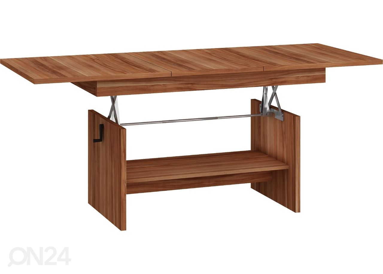 Säädettävä sohvapöytä 125/170x68 cm kuvasuurennos