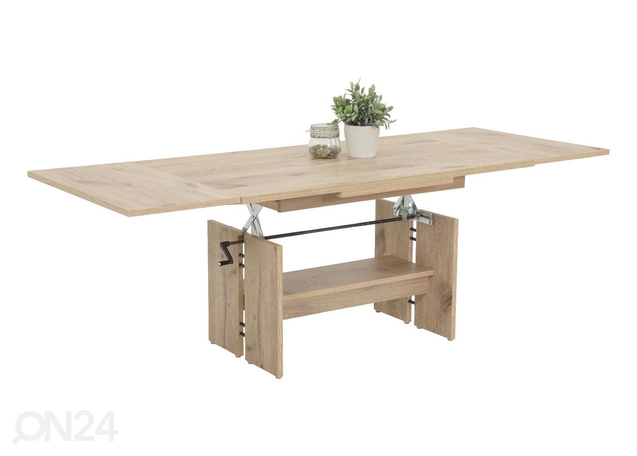 Säädettävä sohvapöytä Felix 68x110-180 cm kuvasuurennos